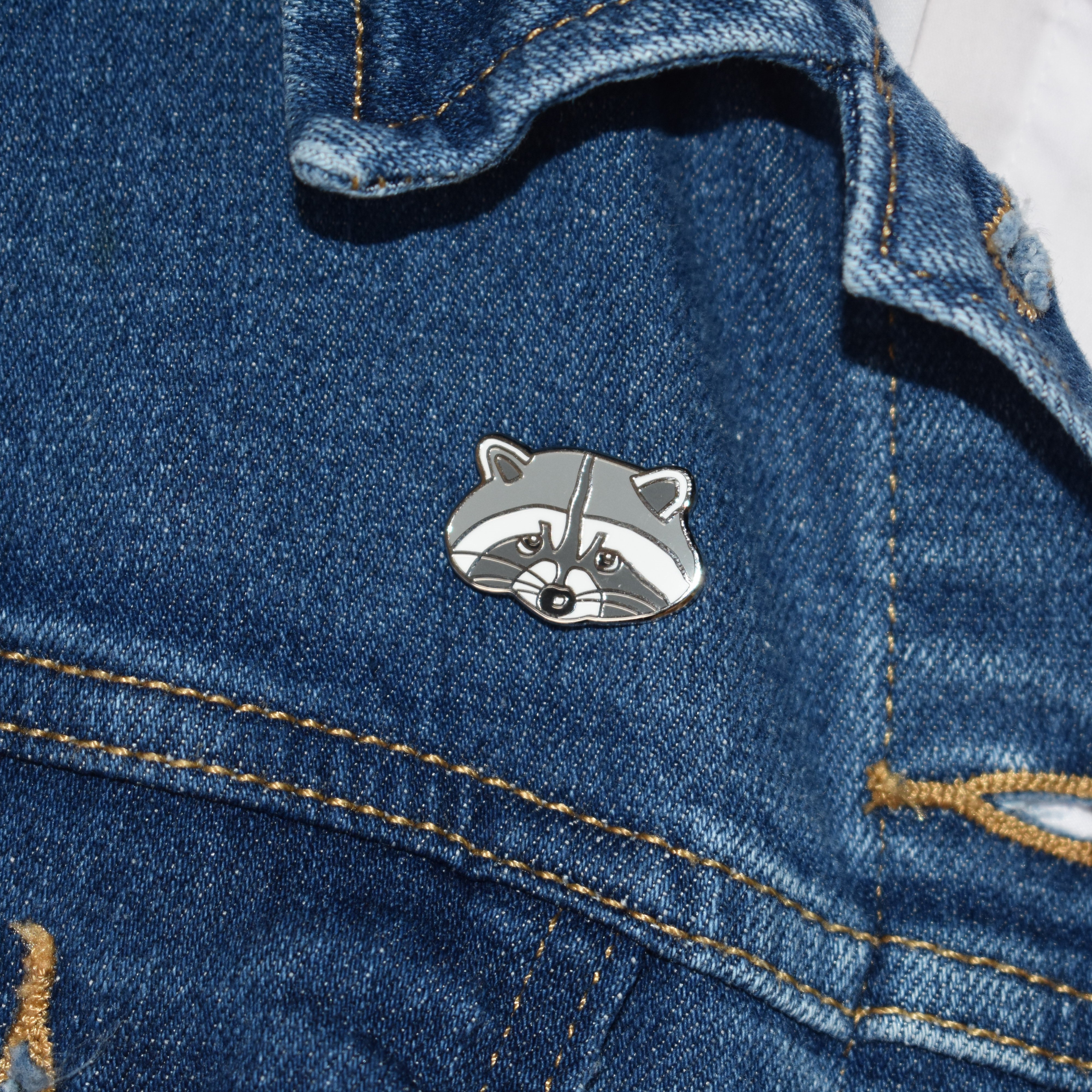 Rascal Rabit Pin Limited Edition Rascal Raccoon Pin – Gatewood Appalachia
